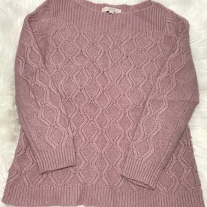 Pink Sweater from Loft
